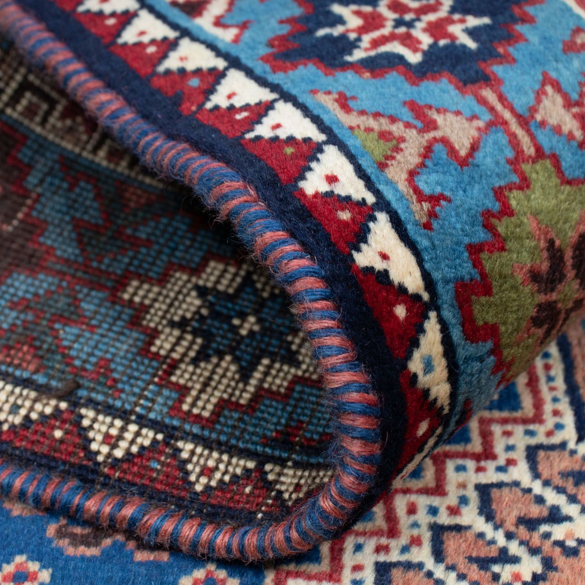 Tappeto Persero - Nomade - 140 x 100 cm - blu scuro