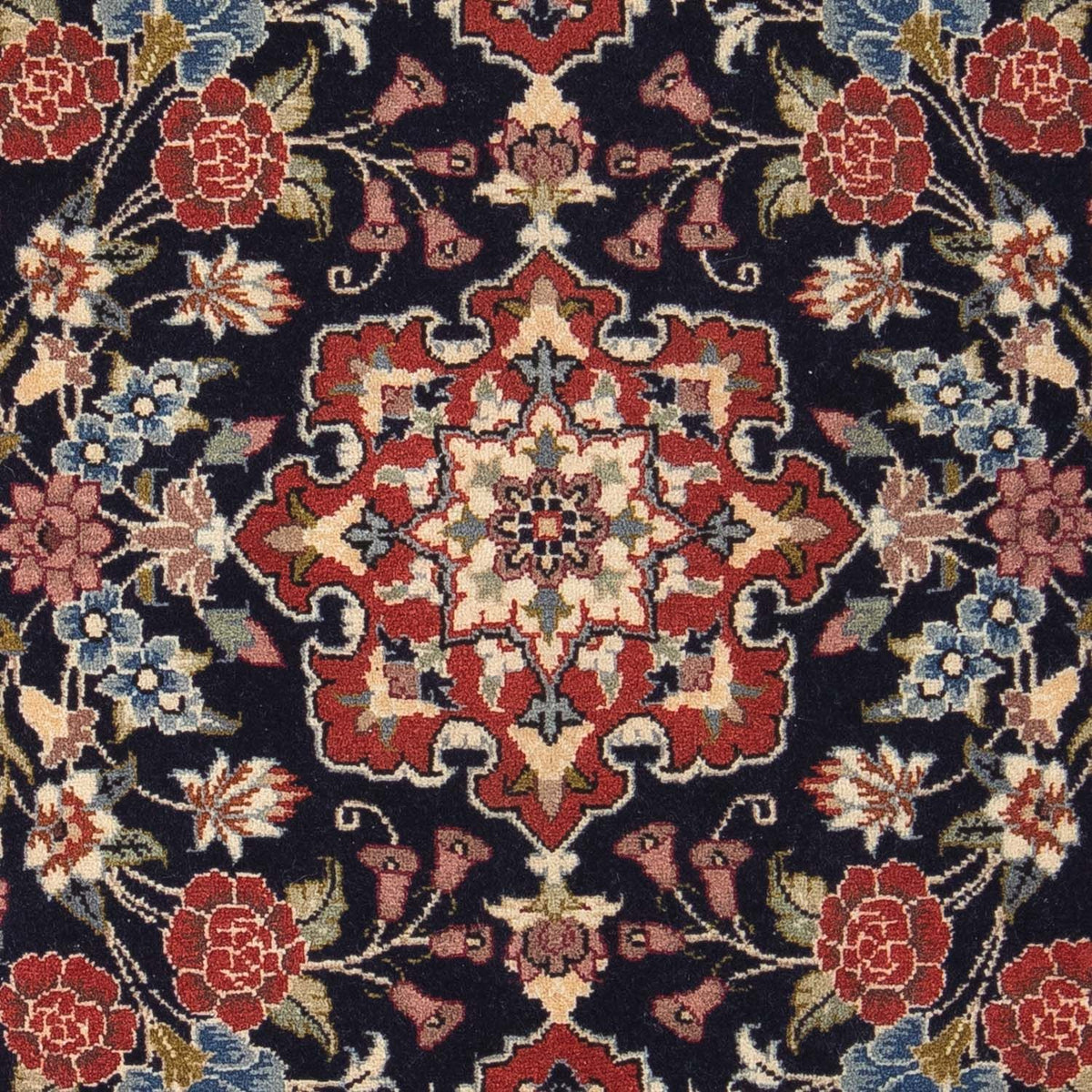Tappeto Persero - Ghom - 100 x 68 cm - blu
