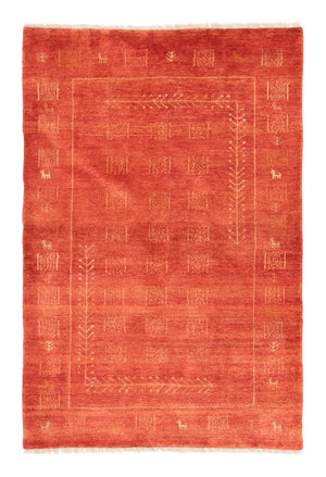 Tappeto Gabbeh - Persero - 183 x 119 cm - rosso