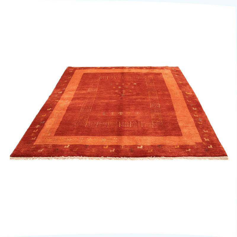 Tappeto Gabbeh - Persero - 225 x 171 cm - rosso scuro