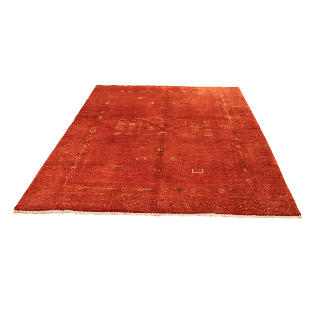 Tappeto Gabbeh - Persero - 235 x 172 cm - rosso