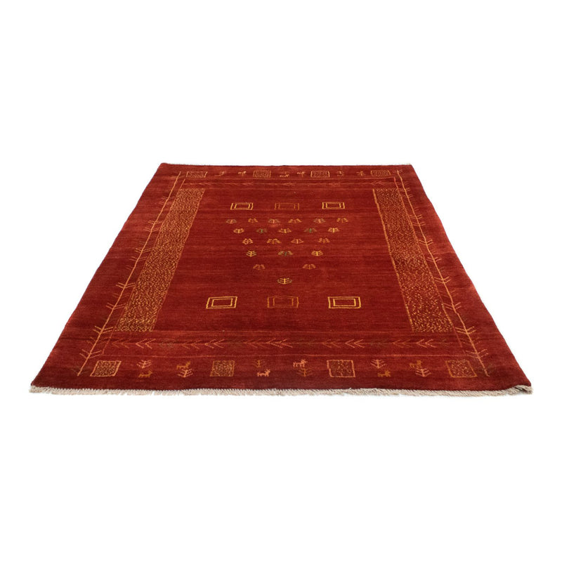 Tappeto Gabbeh - Persero - 195 x 156 cm - rosso