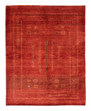 Tappeto Gabbeh - Persero - 191 x 148 cm - rosso