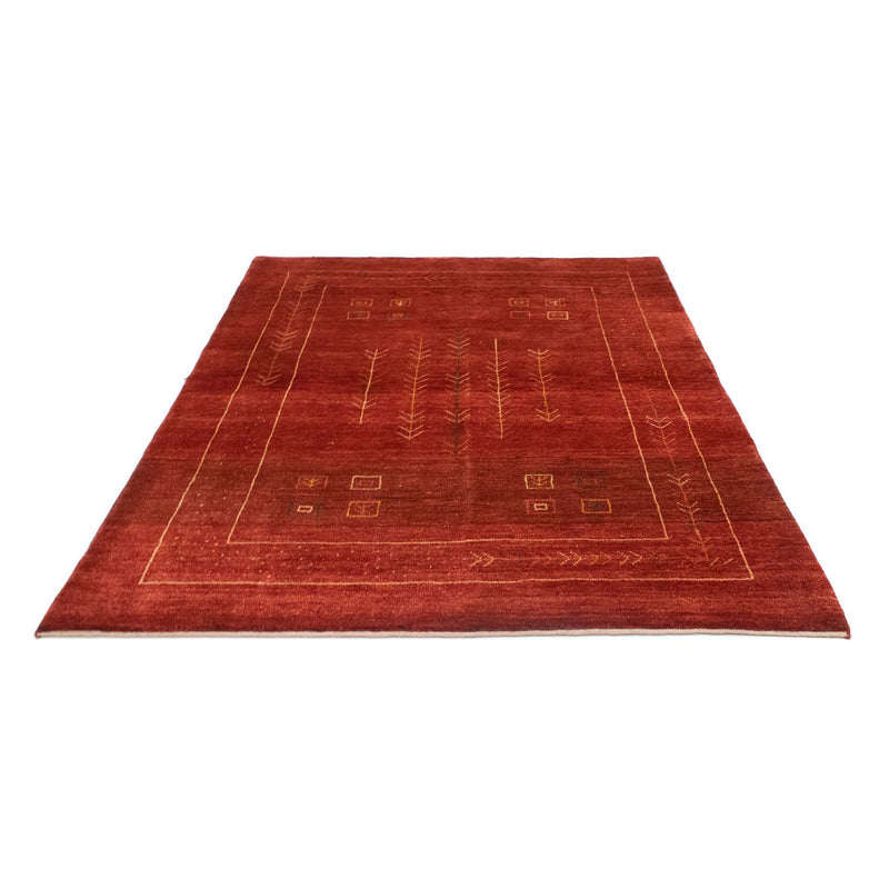 Tappeto Gabbeh - Persero - 191 x 148 cm - rosso