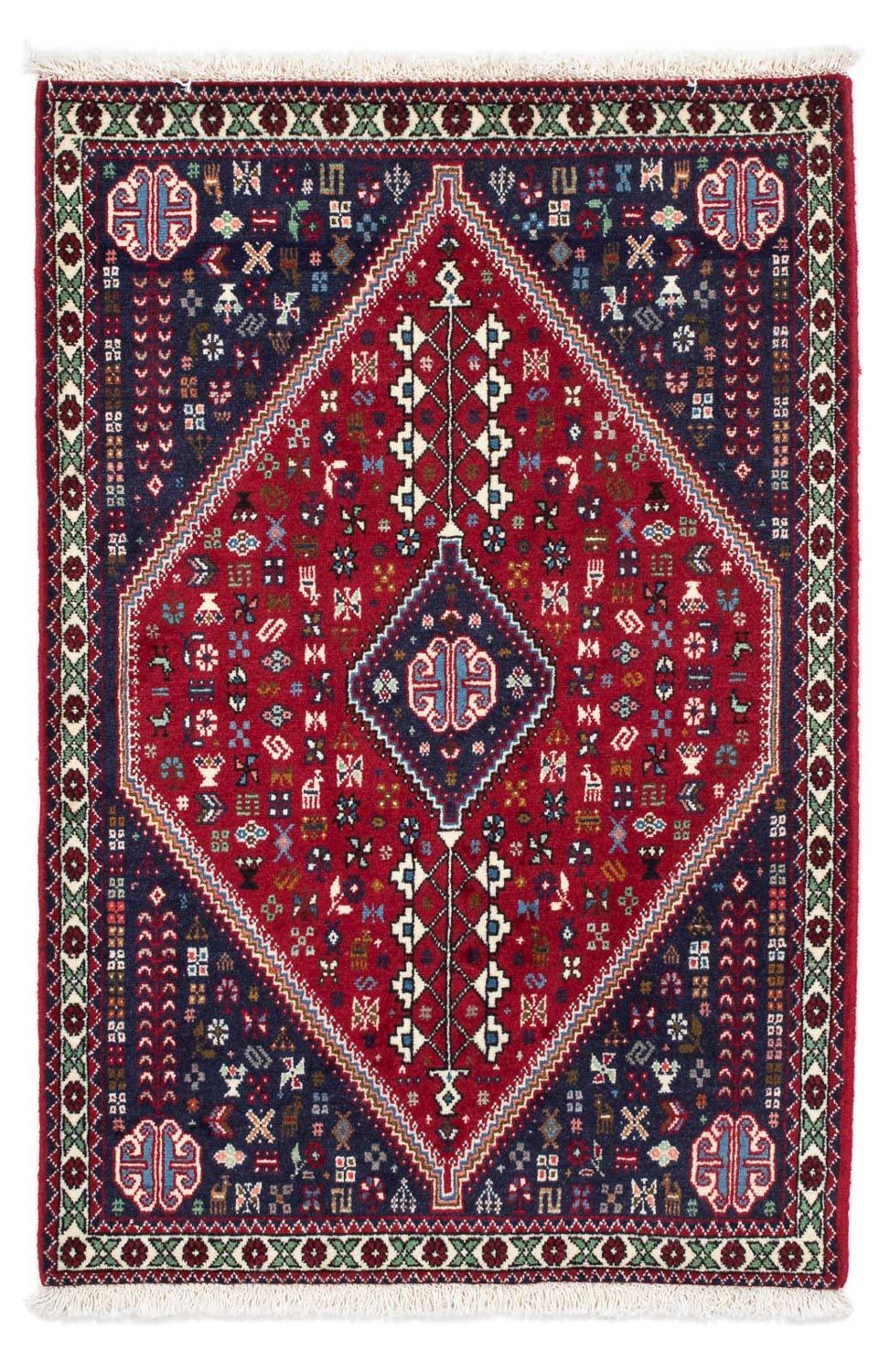 Tappeto Persero - Nomade - 124 x 77 cm - rosso scuro