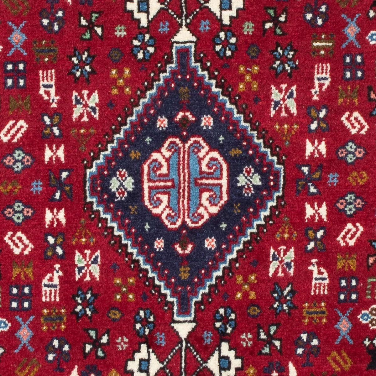 Tappeto Persero - Nomade - 124 x 77 cm - rosso scuro