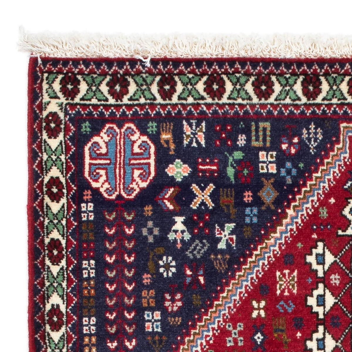 Tappeto Persero - Nomade - 124 x 77 cm - rosso scuro