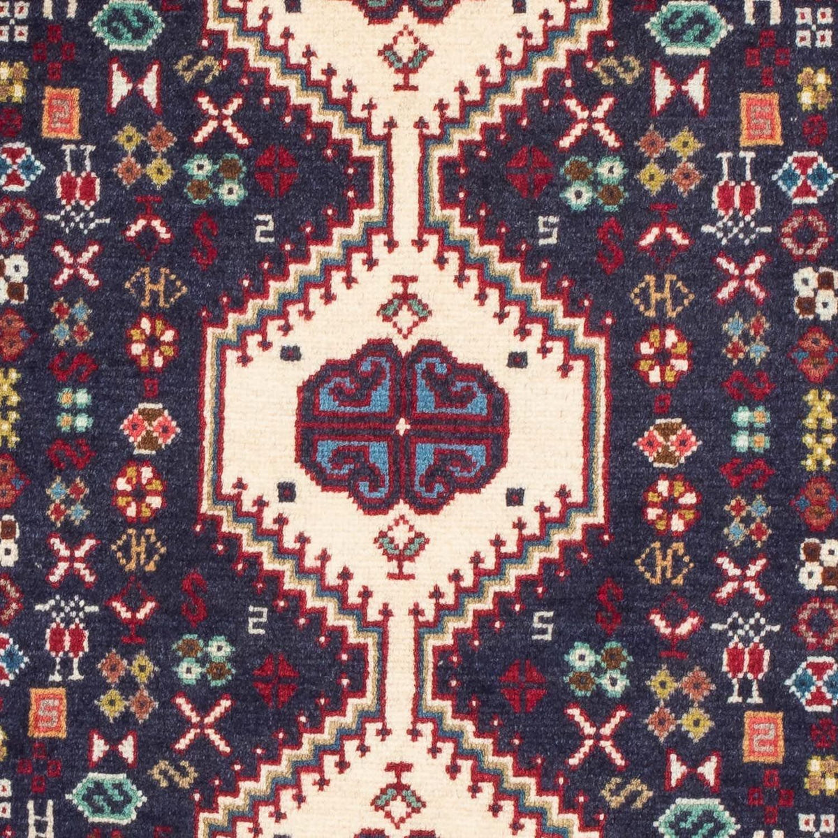 Tappeto Persero - Nomade - 120 x 74 cm - blu scuro