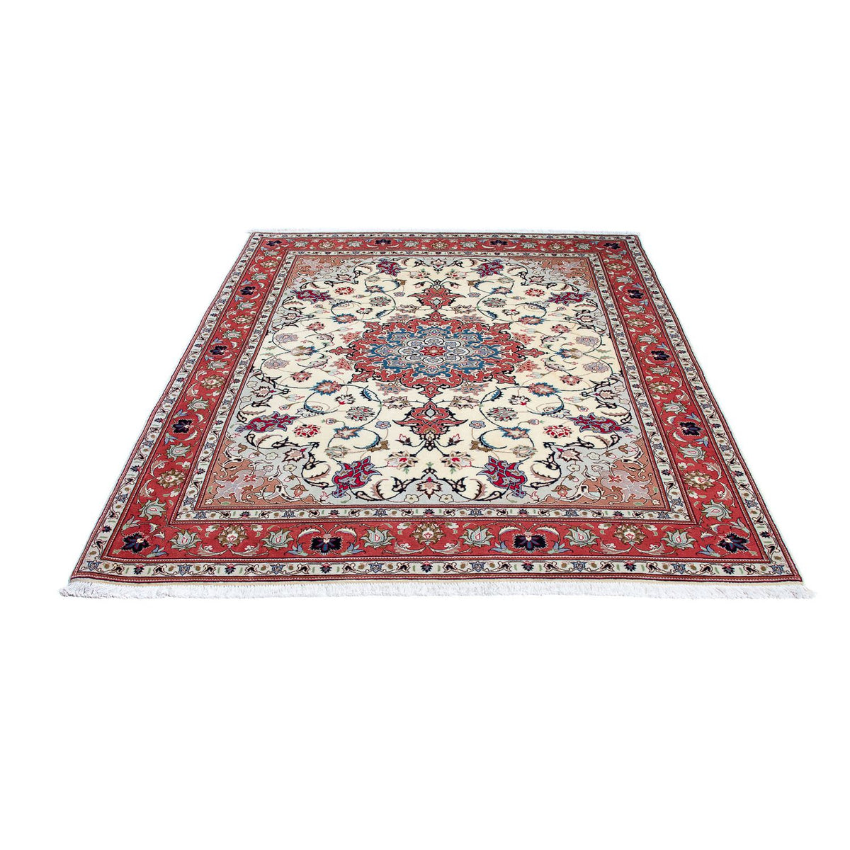 Tappeto Persero - Tabriz - Reale - 198 x 152 cm - beige