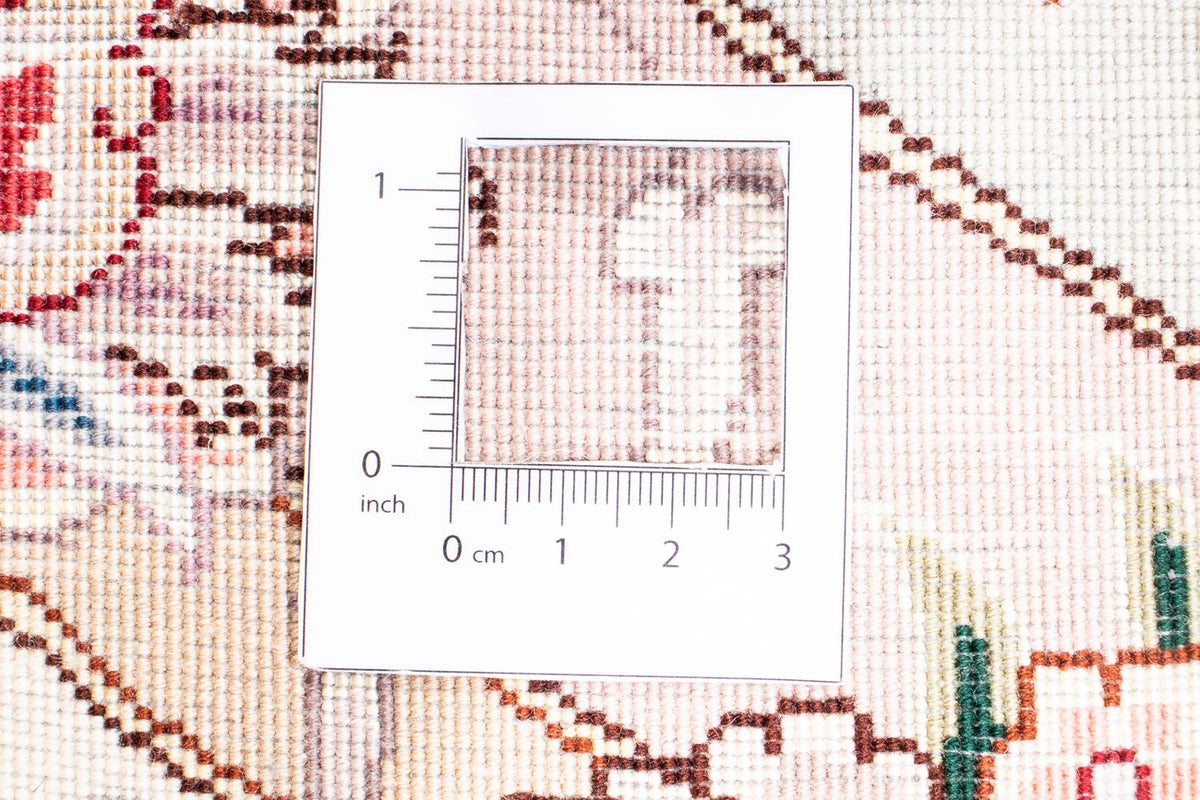 Tappeto Persero - Tabriz - Reale rotondo  - 250 x 250 cm - beige