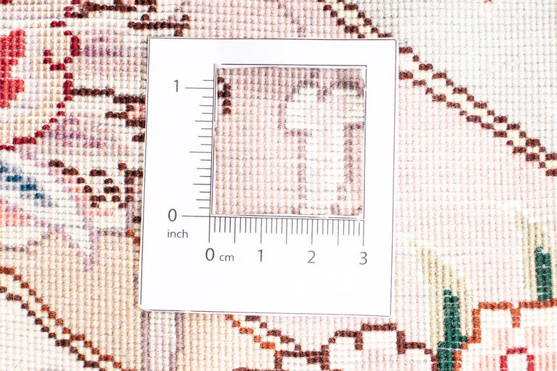 Tappeto Persero - Tabriz - Reale rotondo  - 250 x 250 cm - beige