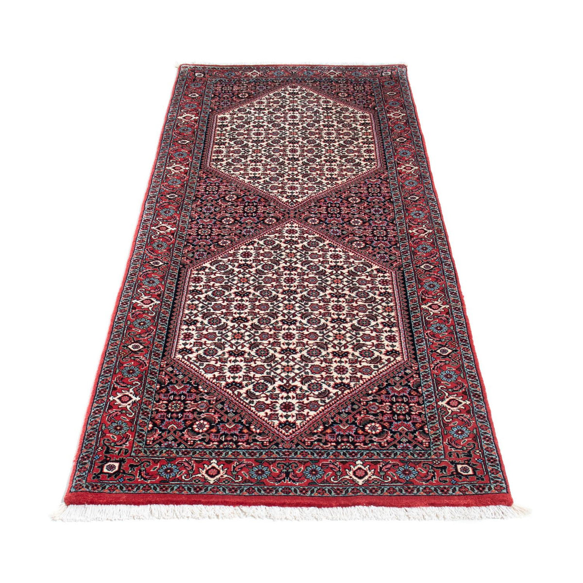 Tappeto corsia Tappeto Persero - Bidjar - 202 x 76 cm - beige