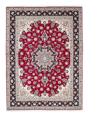 Tappeto Persero - Tabriz - Reale - 204 x 151 cm - rosso scuro