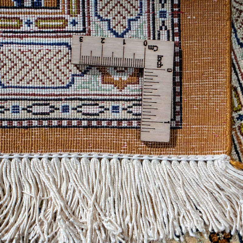 Tappeto Persero - Ghom - 79 x 57 cm - marrone