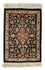 Tappeto di seta - Ghom seta - Premio - 41 x 28 cm - blu scuro