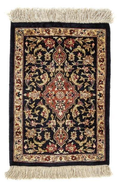 Qom seta Tappeto 28x41cm - Tappeto persiano