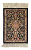 Tappeto di seta - Ghom seta - Premio - 41 x 28 cm - blu scuro