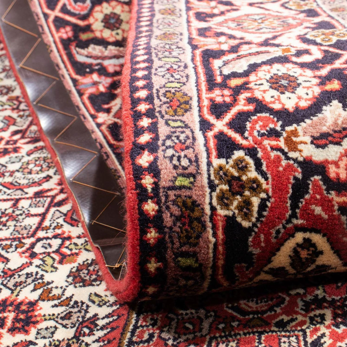 Tappeto Persero - Bidjar - 242 x 171 cm - rosso scuro