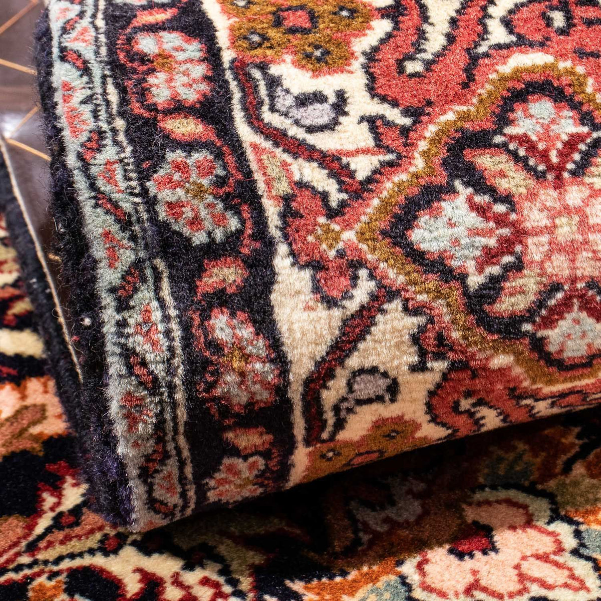 Tappeto Persero - Bidjar - 239 x 171 cm - blu scuro