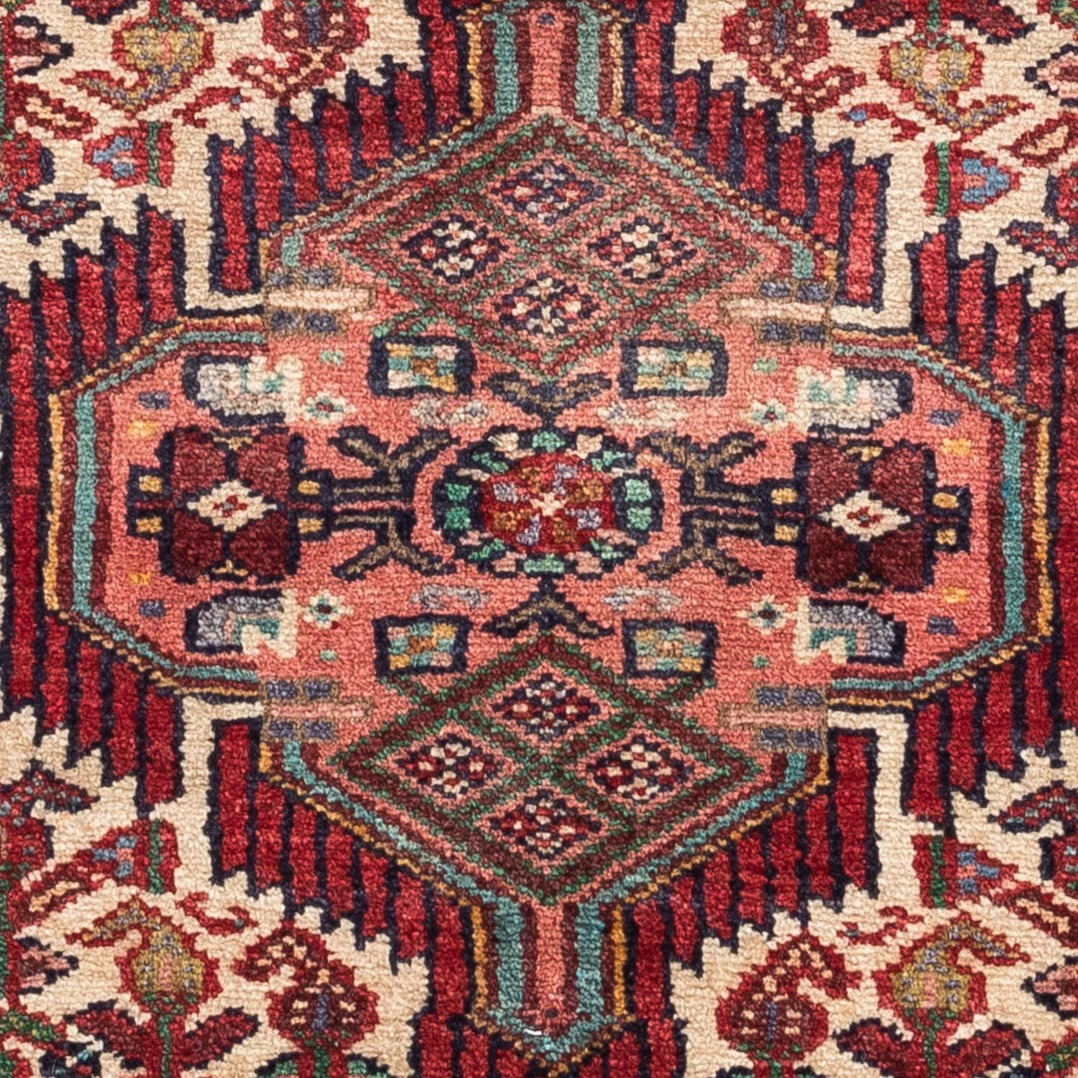 Tappeto Persero - Nomade - 125 x 80 cm - rosso scuro