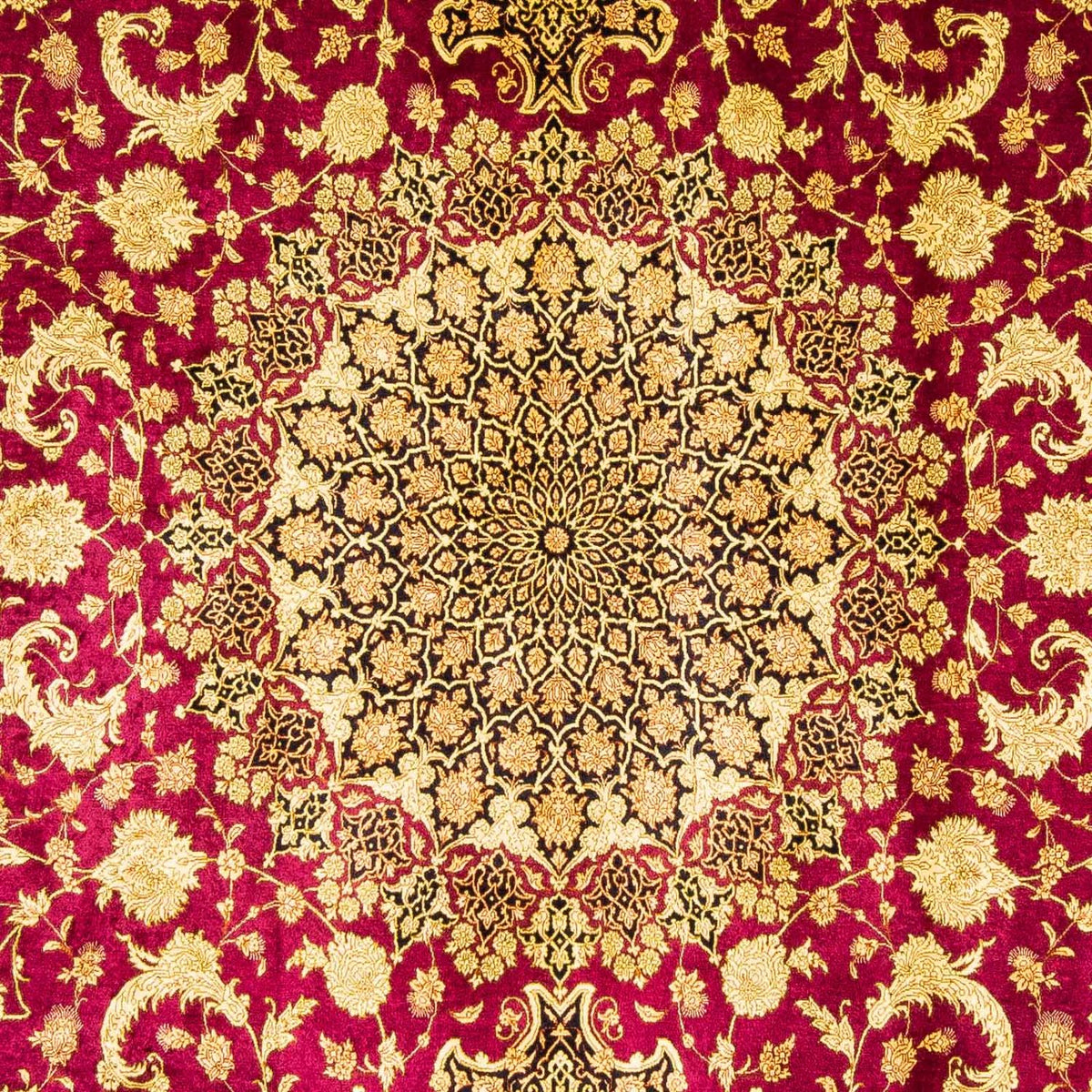 Tappeto Persero - Ghom - 300 x 200 cm - rosso