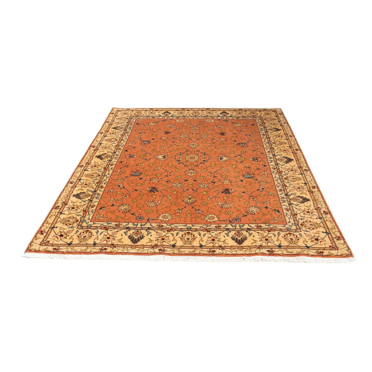 Tappeto Persero - Tabriz - Reale - 193 x 156 cm - ruggine