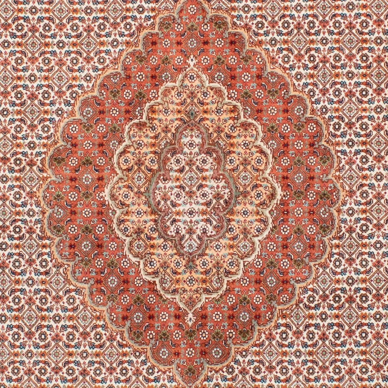 Tappeto Persero - Tabriz - 198 x 149 cm - marrone chiaro