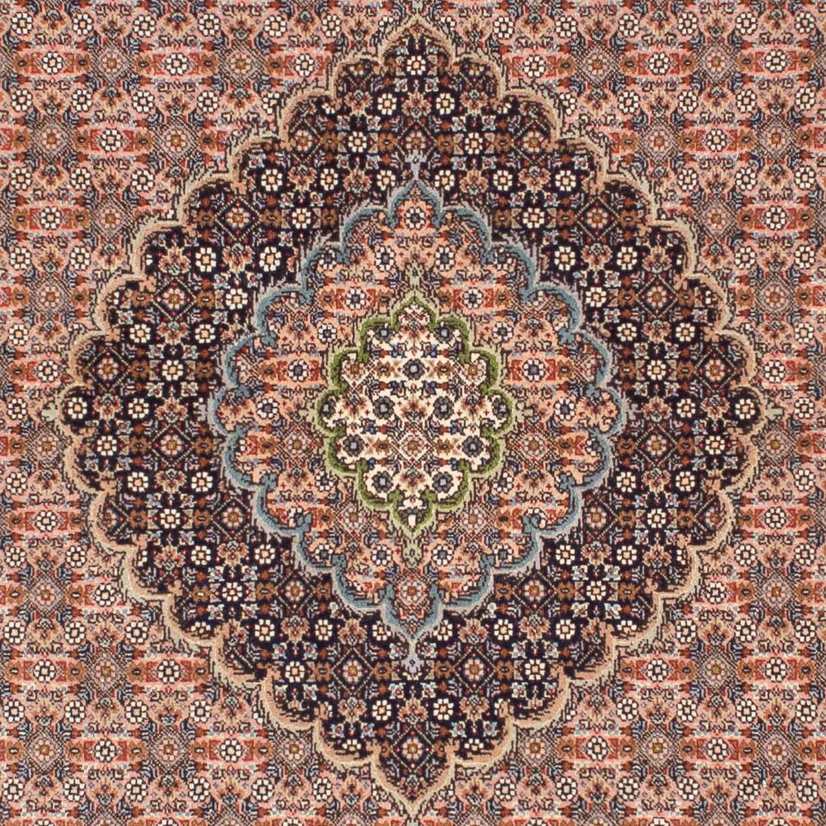 Tappeto Persero - Tabriz - 204 x 151 cm - marrone chiaro
