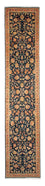 Tappeto corsia Tappeto Persero - Tabriz - Reale - 300 x 66 cm - blu scuro
