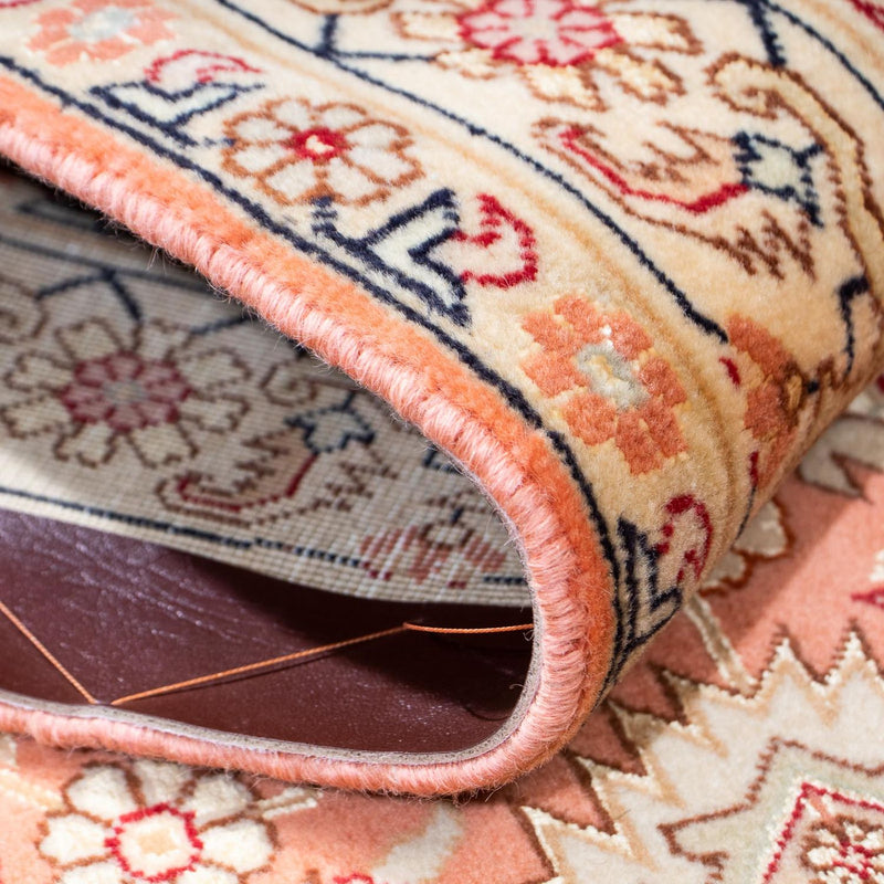 Tappeto corsia Tappeto Persero - Tabriz - Reale - 216 x 80 cm - ruggine