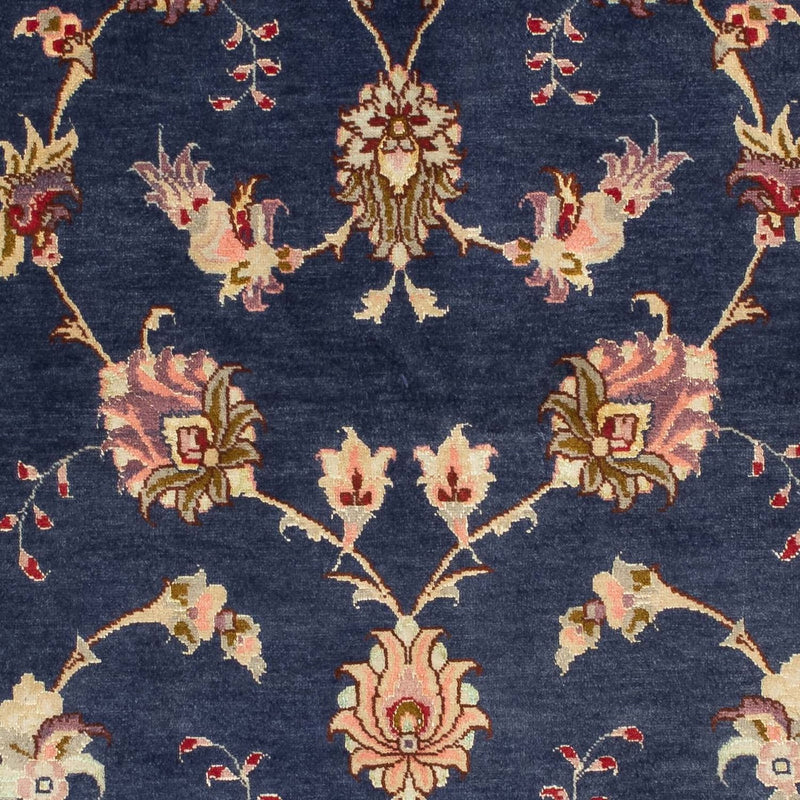 Tappeto corsia Tappeto Persero - Tabriz - Reale - 198 x 75 cm - blu scuro