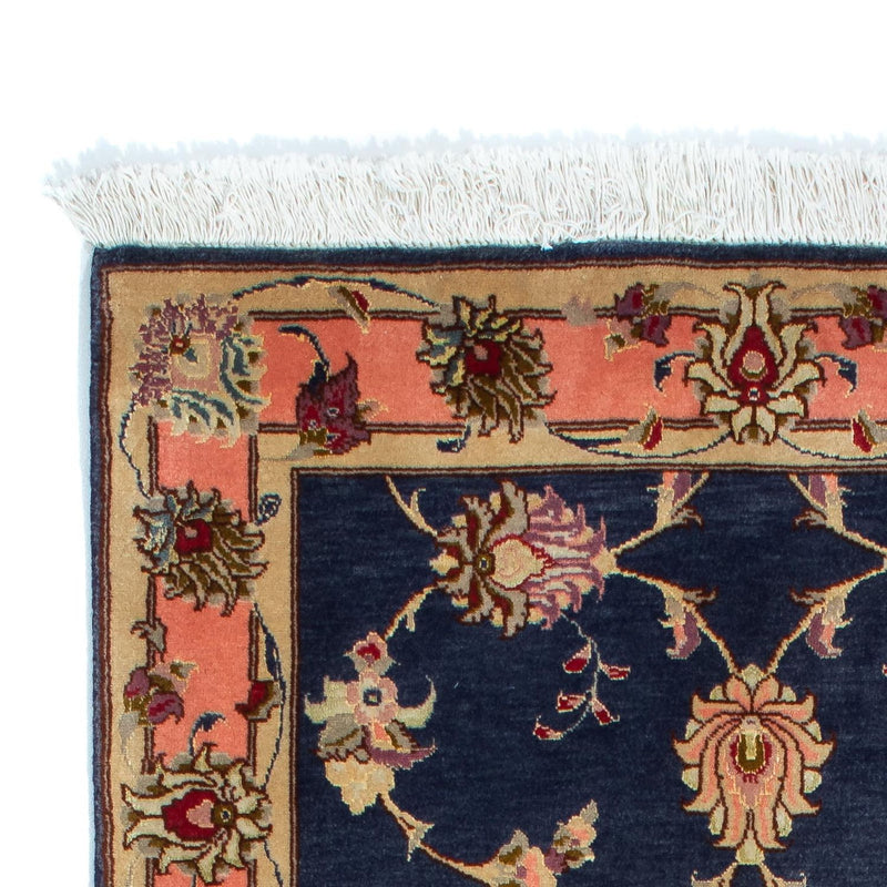 Tappeto corsia Tappeto Persero - Tabriz - Reale - 198 x 75 cm - blu scuro