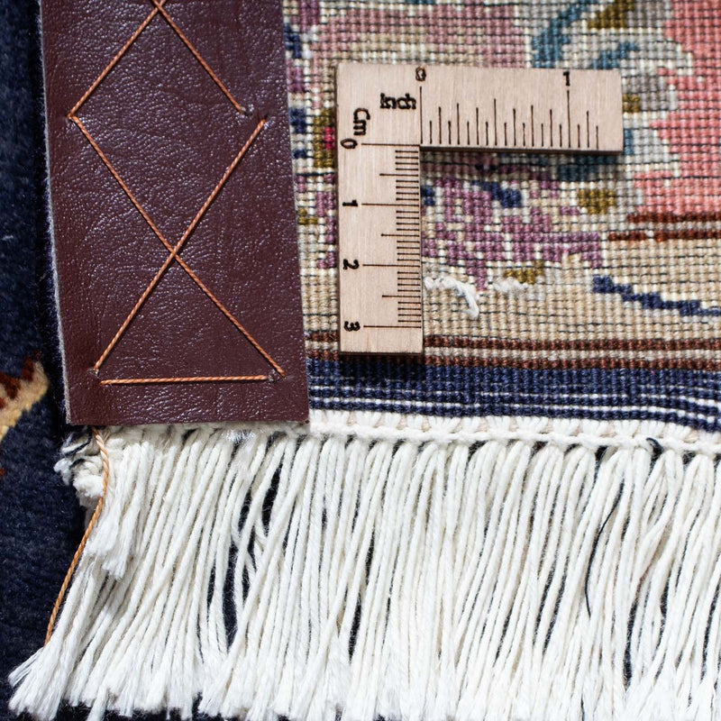 Tappeto corsia Tappeto Persero - Tabriz - Reale - 198 x 75 cm - blu scuro