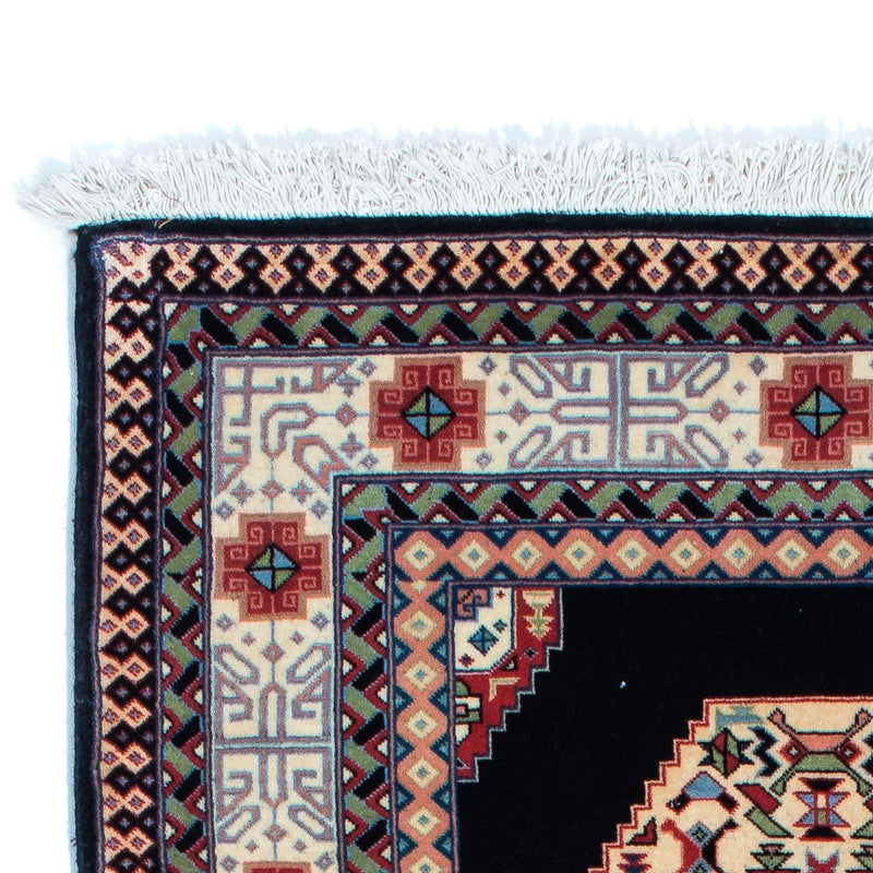 Tappeto corsia Tappeto Persero - Tabriz - Reale - 188 x 74 cm - blu scuro