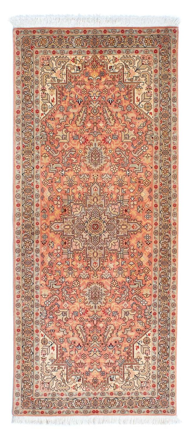 Tappeto corsia Tappeto Persero - Tabriz - Reale - 206 x 82 cm - multicolore