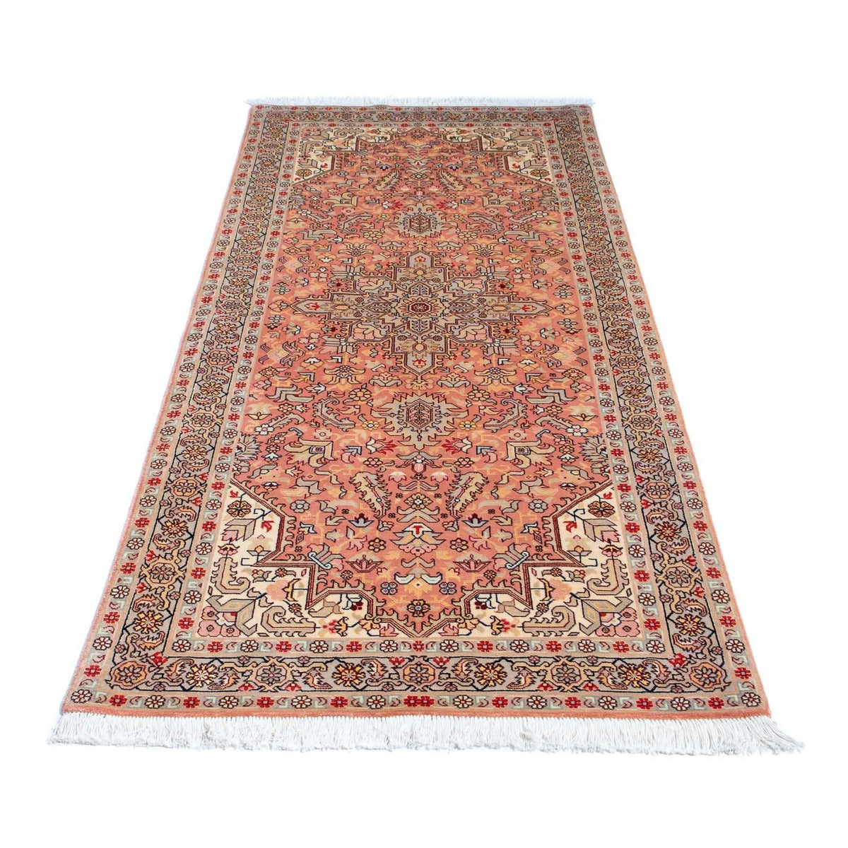 Tappeto corsia Tappeto Persero - Tabriz - Reale - 206 x 82 cm - multicolore