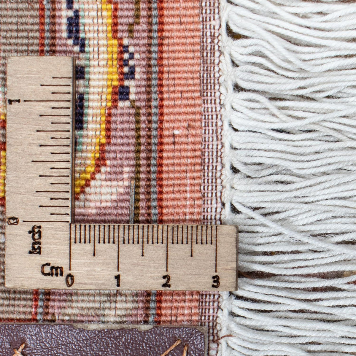 Tappeto corsia Tappeto Persero - Tabriz - Reale - 389 x 93 cm - rosso chiaro