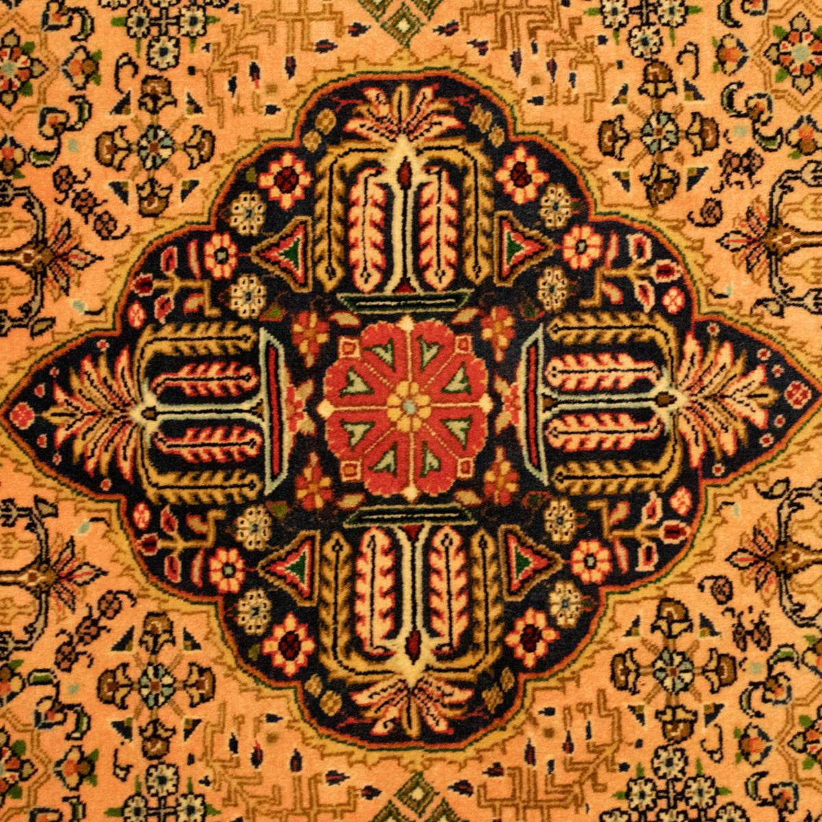 Tappeto Persero - Tabriz - Reale - 142 x 98 cm - oro