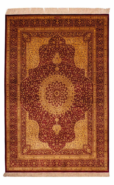 Qom seta Tappeto 130x188cm - Tappeto persiano