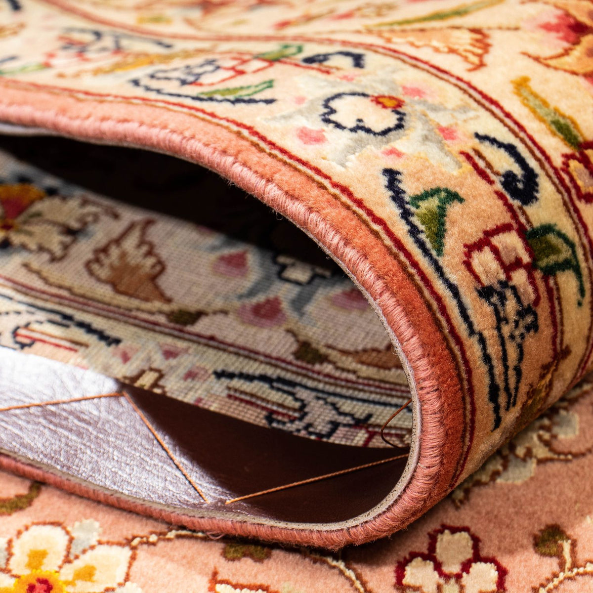 Tappeto Persero - Tabriz - Reale - 212 x 148 cm - ruggine