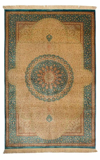 Qom seta Tappeto 130x188cm - Tappeto persiano