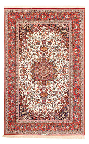 Tappeto Persero - Isfahan - Premio - 310 x 208 cm - rosso