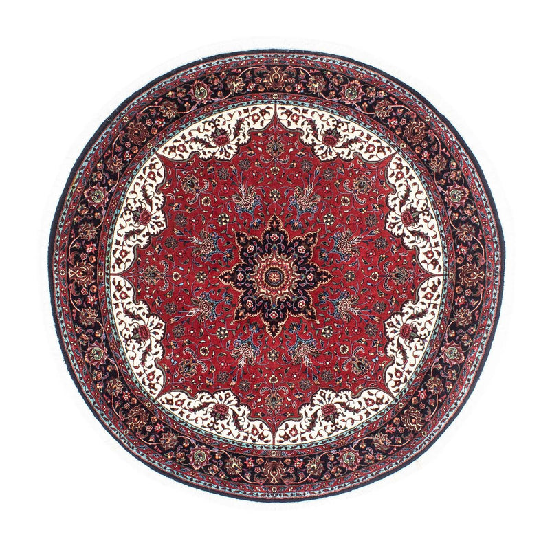Tappeto Persero - Bidjar rotondo  - 150 x 150 cm - rosso scuro