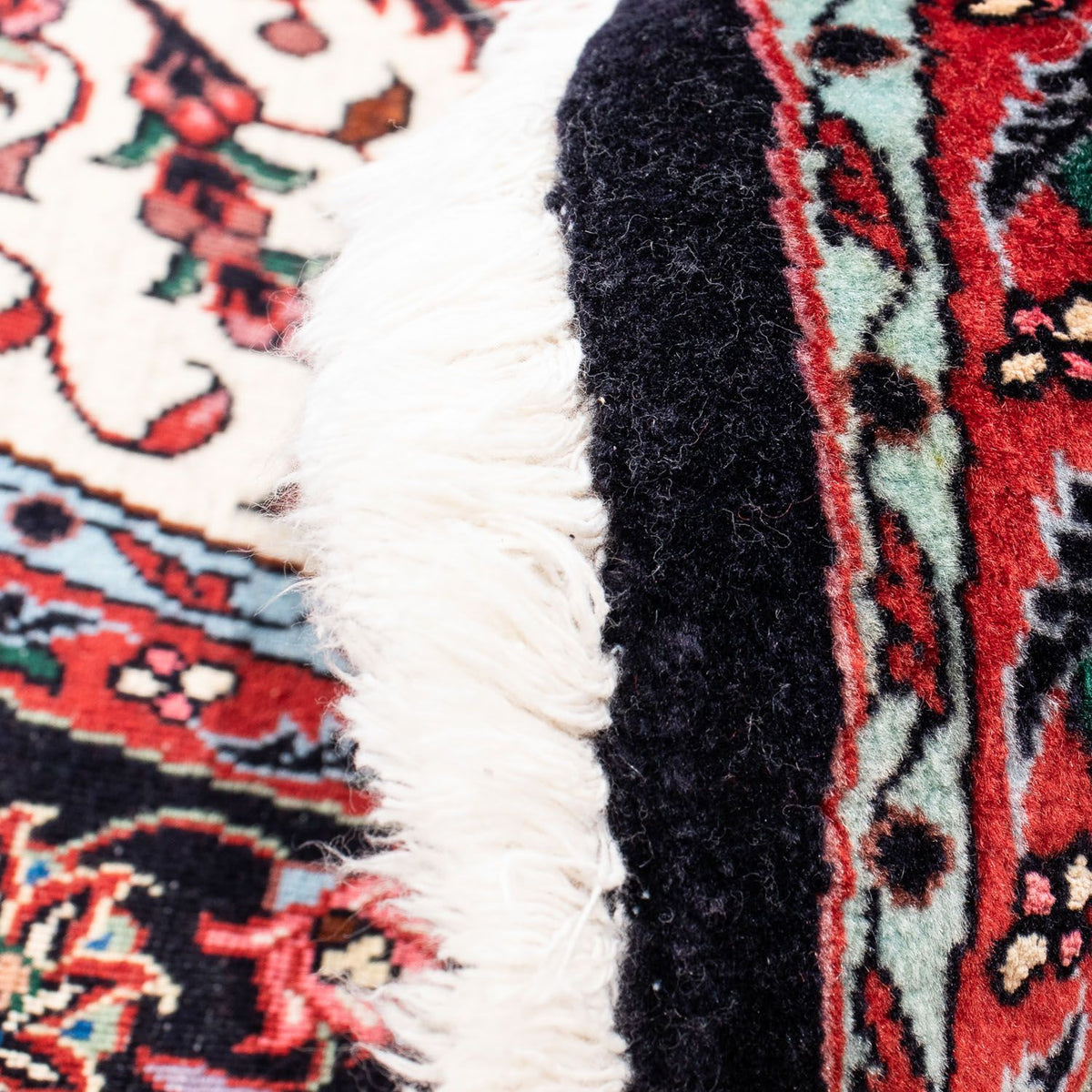 Tappeto Persero - Bidjar rotondo  - 150 x 150 cm - rosso scuro