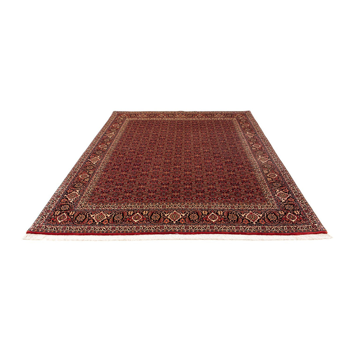 Tappeto Persero - Bidjar - 256 x 202 cm - rosso scuro