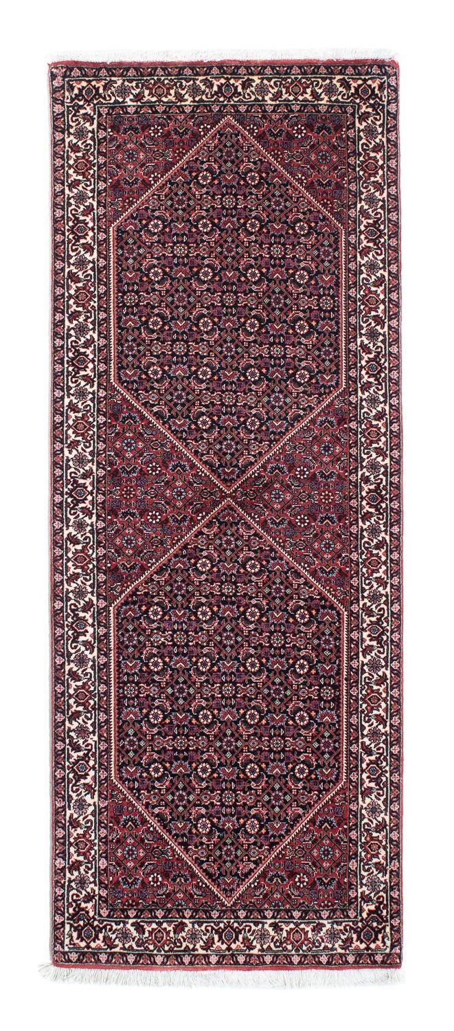 Tappeto corsia Tappeto Persero - Bidjar - 190 x 73 cm - blu scuro