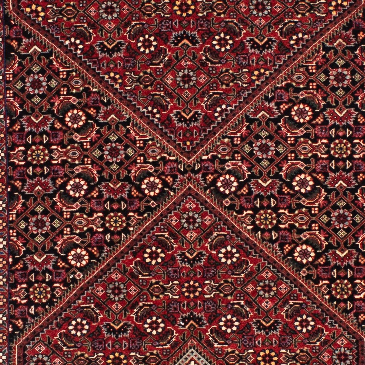 Tappeto corsia Tappeto Persero - Bidjar - 202 x 76 cm - rosso scuro