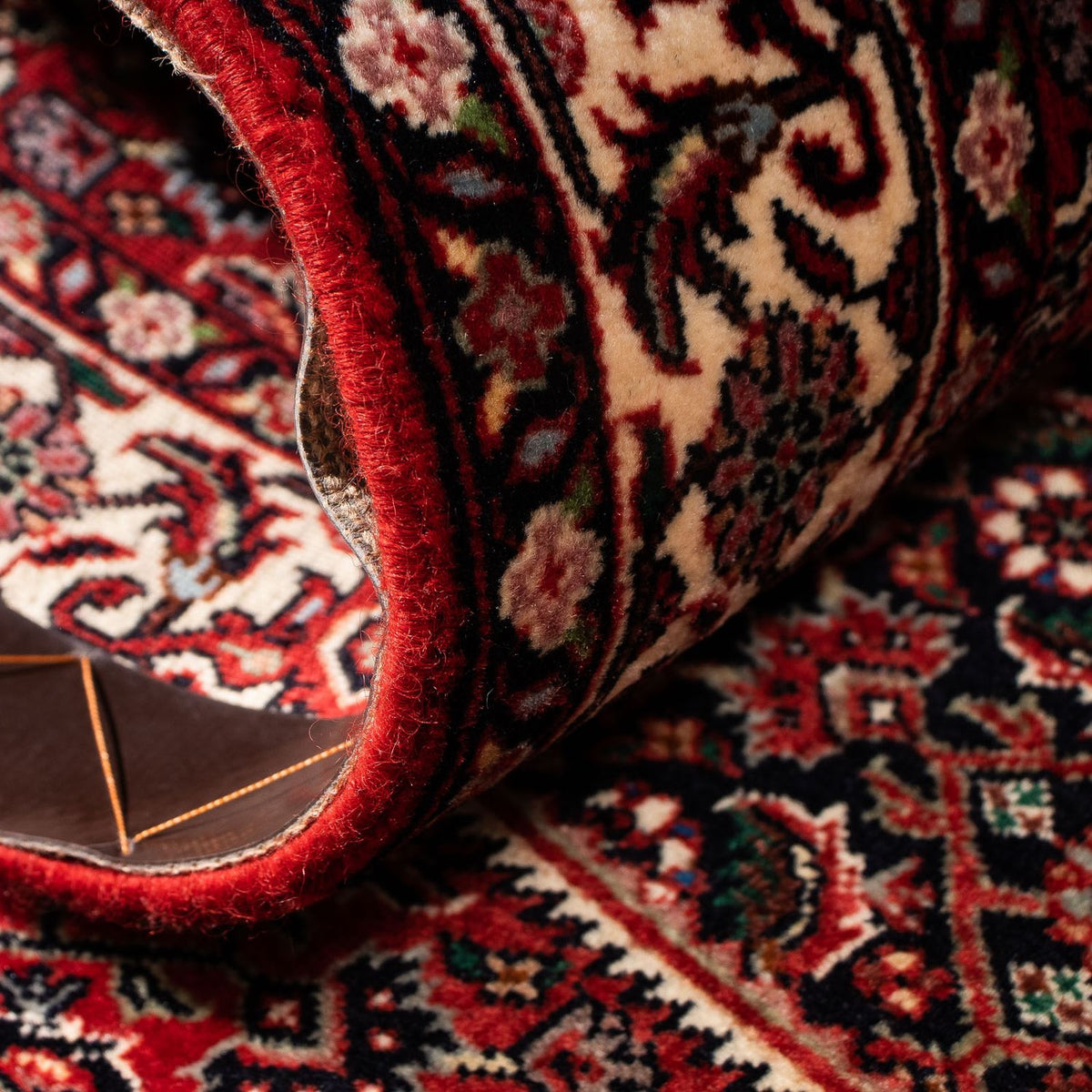 Tappeto corsia Tappeto Persero - Bidjar - 203 x 73 cm - rosso scuro