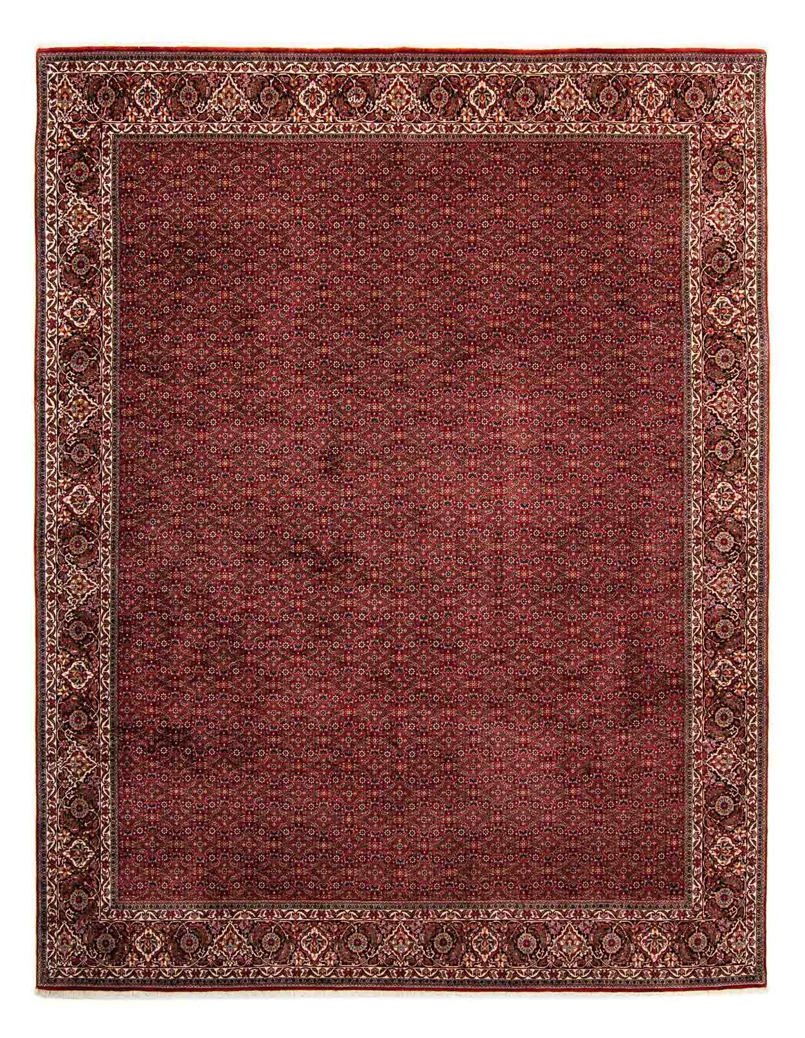 Tappeto Persero - Bidjar - 392 x 299 cm - rosso scuro