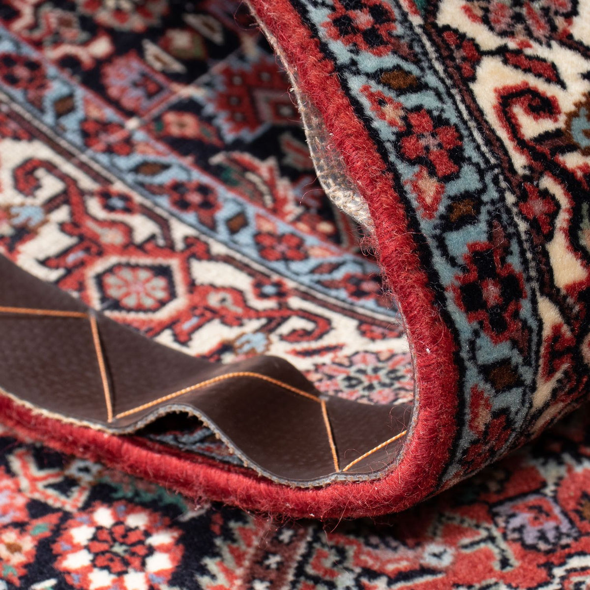 Tappeto corsia Tappeto Persero - Bidjar - 217 x 73 cm - blu scuro